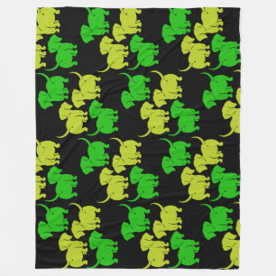 Couverture Polaire Chien allemand Dachshund Motifs