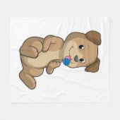 Couverture Polaire Chien avec sucré Lollipop (Devant (Horizontal))