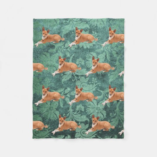 Couverture Polaire Chien Basenji  (Devant)
