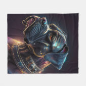Couverture Polaire Chien Boxer Steampunk (Devant (Horizontal))
