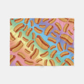 Couverture Polaire Chien chaud Rainbow (Devant (Horizontal))