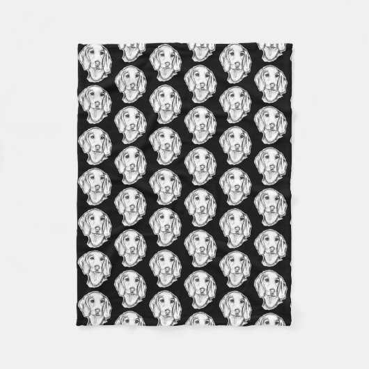 Couverture Polaire Chien-chien dragon (Devant)