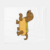 Couverture Polaire Chien comme chien de garde (Devant (Horizontal))