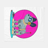 Couverture Polaire Chien comme robot (Devant (Horizontal))