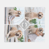 Couverture Polaire Chien d'animaux de compagnie 4 photo moderne (Devant (Horizontal))