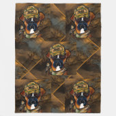 Couverture Polaire Chien de boîte (Devant)