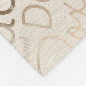 Couverture Polaire Chien de Dachshund (Coin)