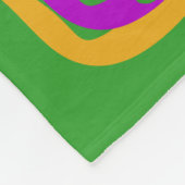 Couverture Polaire Chien de mardi gras (Coin)