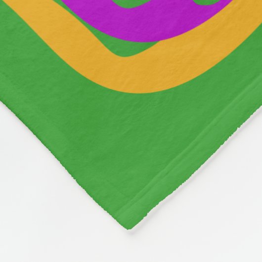 Couverture Polaire Chien de mardi gras (Coin)