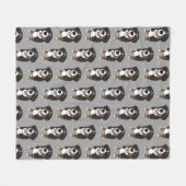 Couverture Polaire Chien de montagne bernois (Devant (Horizontal))