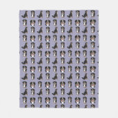 Couverture Polaire Chien de montagne bernois (Devant)