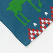 Couverture Polaire Chien de taureaux français laide pull Noël Pajama  (Coin)