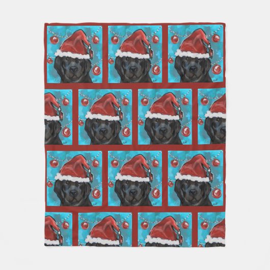 Couverture Polaire Chien de Terre-Neuve (Devant)