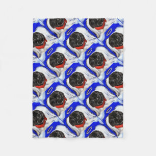 Couverture Polaire Chien de Terre-Neuve