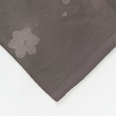 Couverture Polaire Chien de Wolfhound à Noël de neige (Coin)