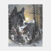 Couverture Polaire Chien d'ours karélien (Devant)