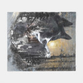 Couverture Polaire Chien d'ours karélien (Devant (Horizontal))