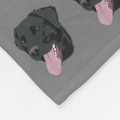 Couverture Polaire Chien du Black Lab (Coin)