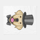 Couverture Polaire Chien en forme de chambre avec mâchoire (Devant (Horizontal))