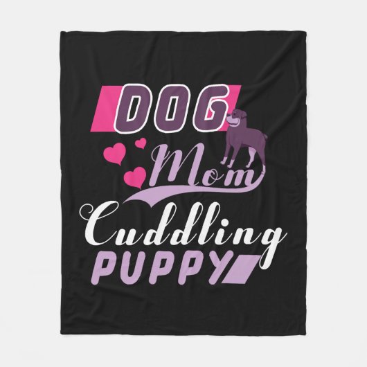 Couverture Polaire Chien Maman Cuddin Chien (Devant)