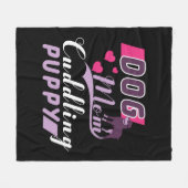 Couverture Polaire Chien Maman Cuddin Chien (Devant (Horizontal))