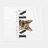 Couverture Polaire Chien Maman GERMAN SHEPHERD CHIEN Classic T-Shirt (Devant (Horizontal))