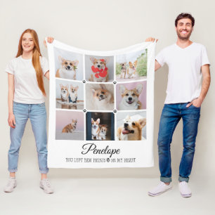 Couverture Polaire Chien Mémorial Cadeau animal de compagnie Perdre p