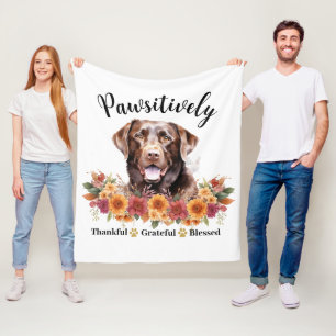 Couverture Polaire Chien mignon absolument reconnaissant bénit adorab