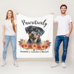 Couverture Polaire Chien Mignon Absolument Reconnaissant Bienheureux