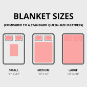 Couverture Polaire Chien Photo Nom de l'animal de compagnie Empreinte