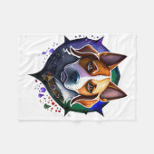 Couverture Polaire Chien RPG (Devant (Horizontal))