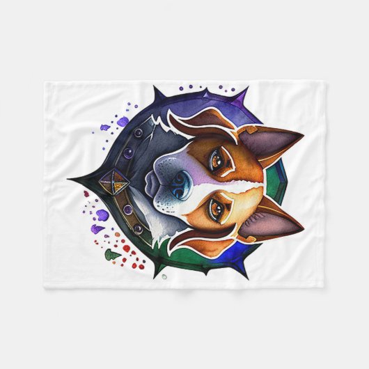 Couverture Polaire Chien RPG (Devant (Horizontal))