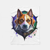 Couverture Polaire Chien RPG (Devant)