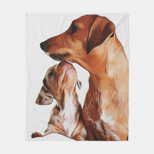 Couverture Polaire Chien Saucisse Chien Chien Chien Chiens 7 Semaines