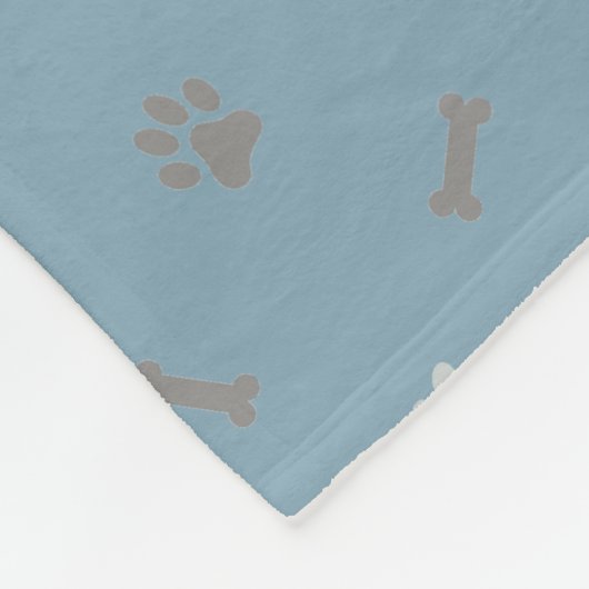 Couverture Polaire Chien Schnauzer (Coin)