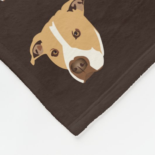 Couverture Polaire Chien taureau (Coin)