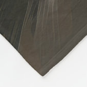 Couverture Polaire Chien Yorkipod en Noël de neige (Coin)