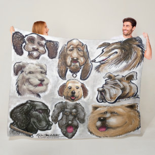 Couverture Polaire Chiens