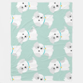 Couverture Polaire Chiens (Devant)