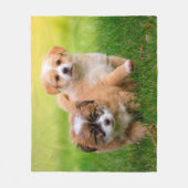 Couverture Polaire Chiens (Devant)