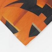 Couverture Polaire Chiens Airedale Terrier Citrouille Halloween Funny (Coin)