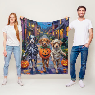 Couverture Polaire Chiens Azawakh demandeurs de friandises Costumes d