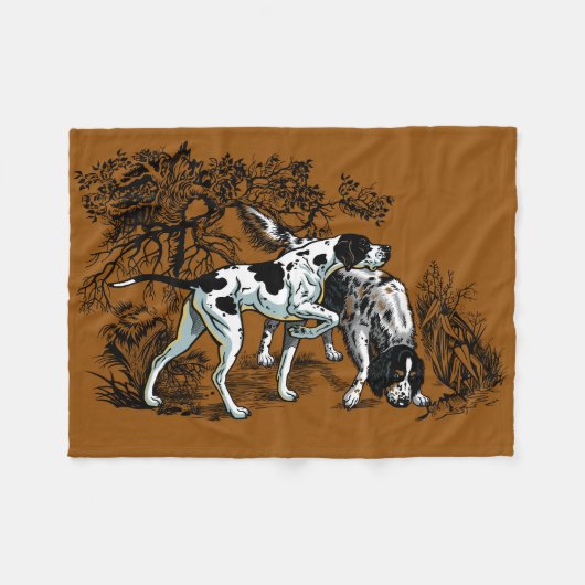 Couverture Polaire chiens de chasse (Devant (Horizontal))