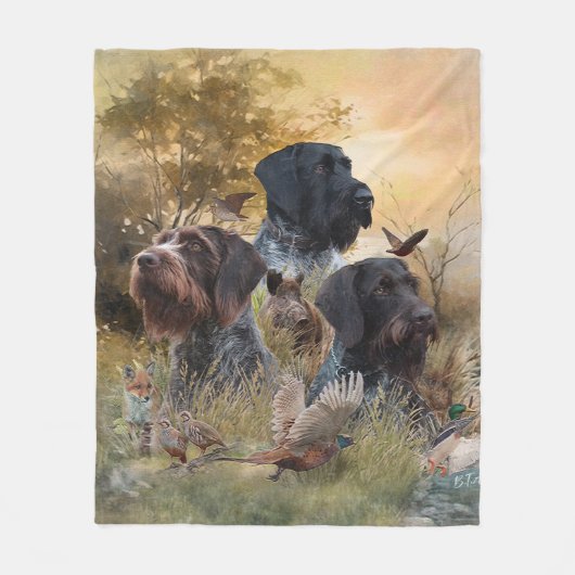 Couverture Polaire Chiens de chasse polyvalents (Devant)