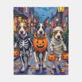 Couverture Polaire Chiens de Chesapeake Bay Terrier Costumes d'Hallow (Devant)