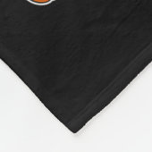 Couverture Polaire Chiens de chien mignonette Chien sorcier Citrouill (Coin)