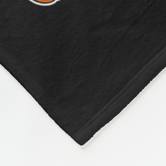 Couverture Polaire Chiens de chien mignonette Chien sorcier Citrouill (Coin)