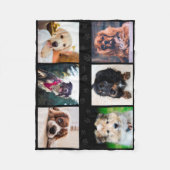 Couverture Polaire Chiens de marionnettes Instagram Photos (Devant)