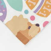 Couverture Polaire Chiens de Pâques et Traitements Motif (Coin)