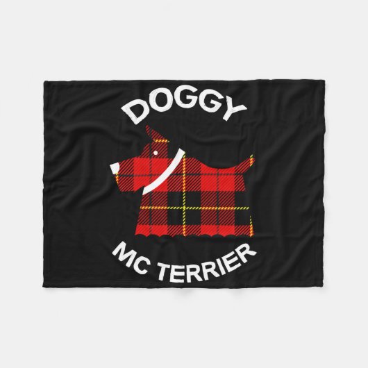 Couverture Polaire Chiens de Terrier écossais | Terriers | Chiens pro (Devant (Horizontal))